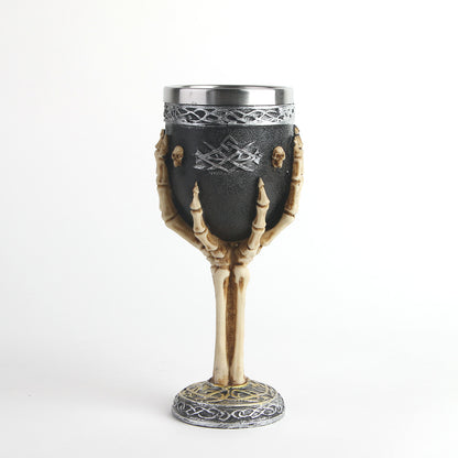Skull Wine Glass