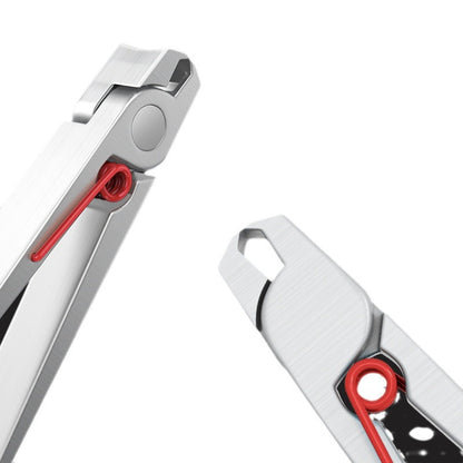 Slanted nail clippers