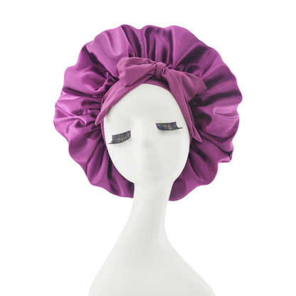 Sleep cap, imitation silk sleep cap