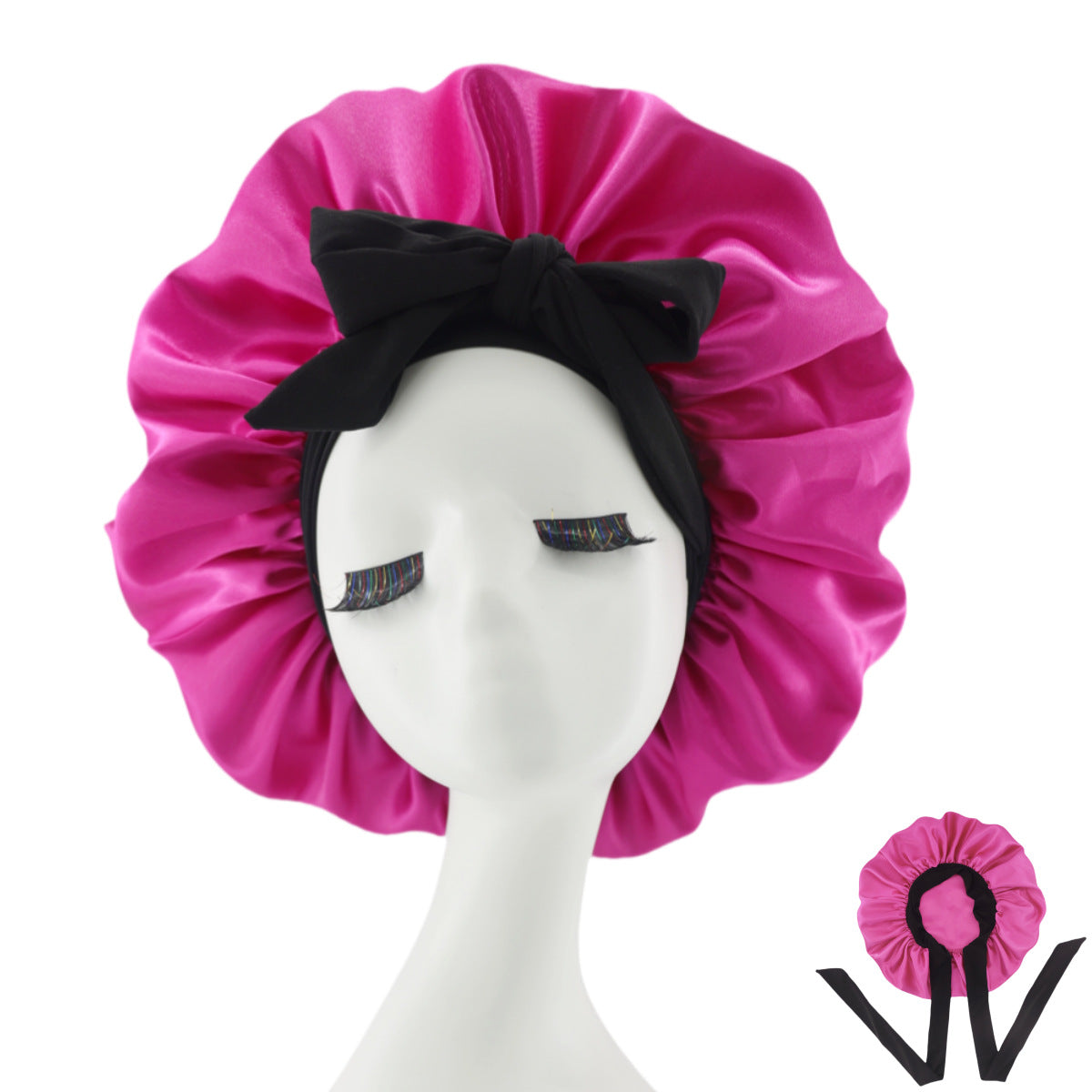 Sleep cap, imitation silk sleep cap