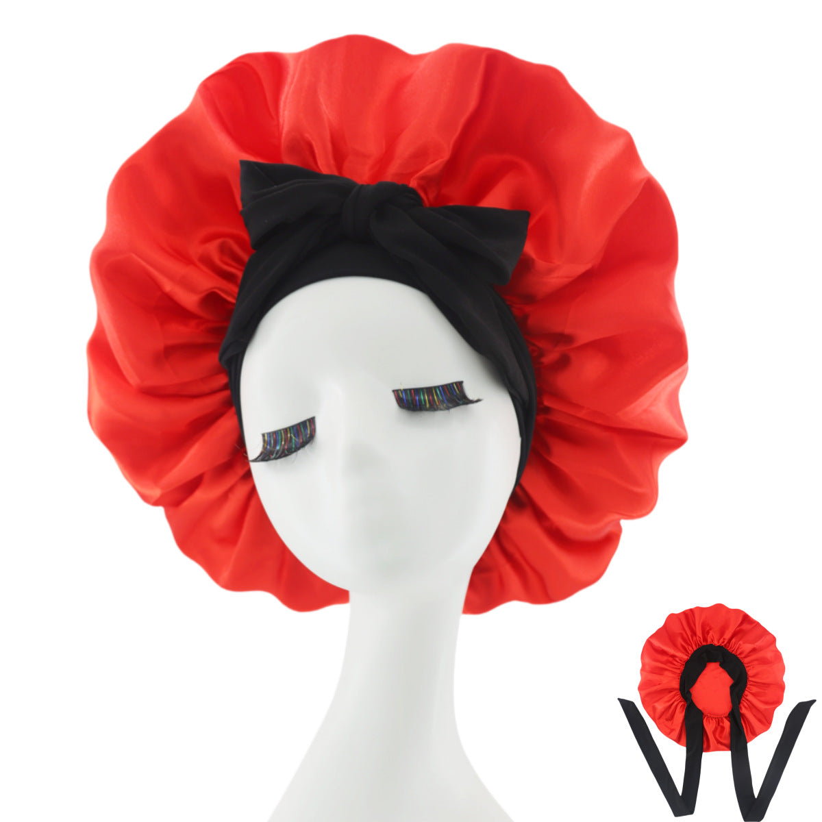 Sleep cap, imitation silk sleep cap