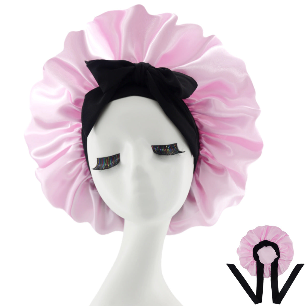 Sleep cap, imitation silk sleep cap