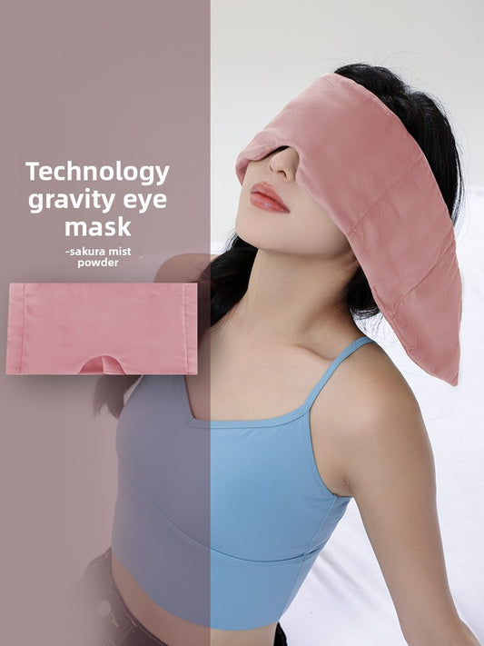 Sleeping and light-blocking eye mask for naps