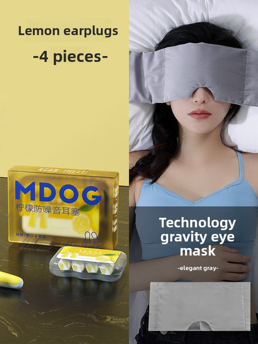Sleeping and light-blocking eye mask for naps