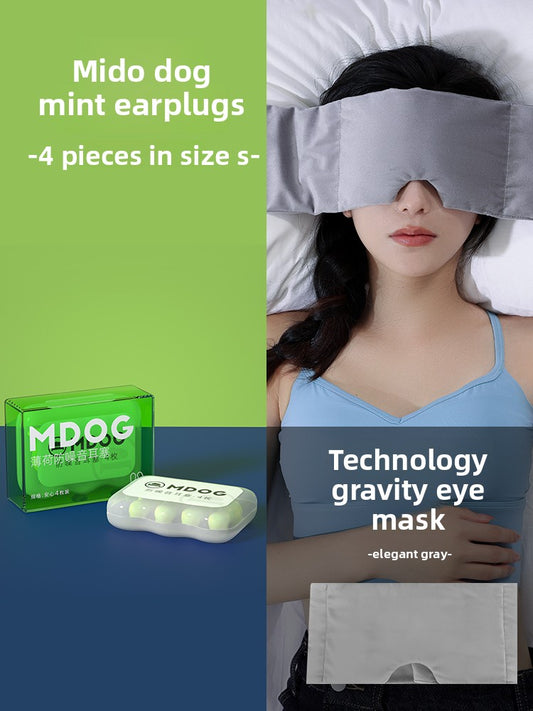 Sleeping and light-blocking eye mask for naps