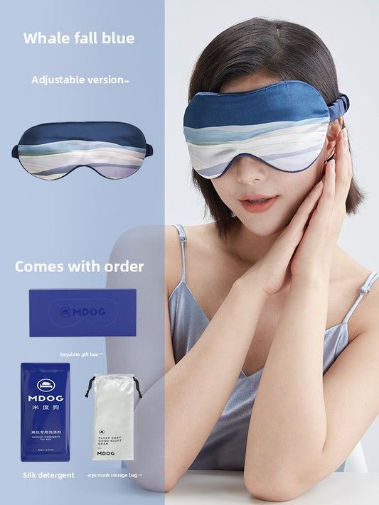 Sleeping and light-blocking eye mask for naps