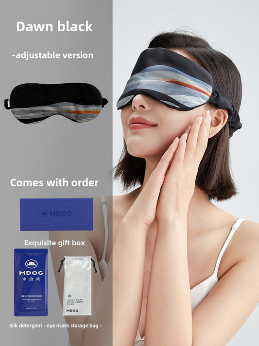 Sleeping and light-blocking eye mask for naps