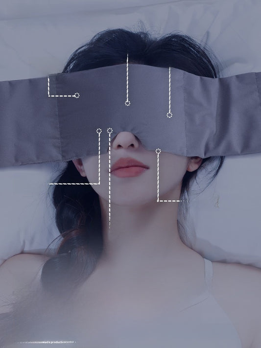 Sleeping and light-blocking eye mask for naps