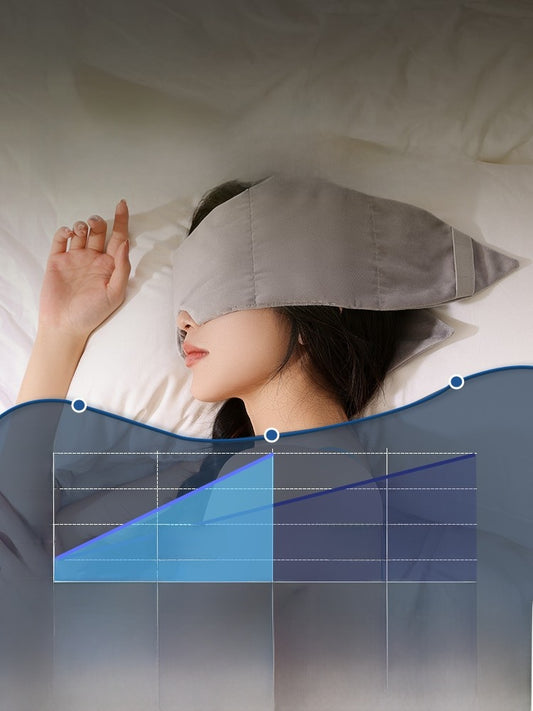 Sleeping and light-blocking eye mask for naps