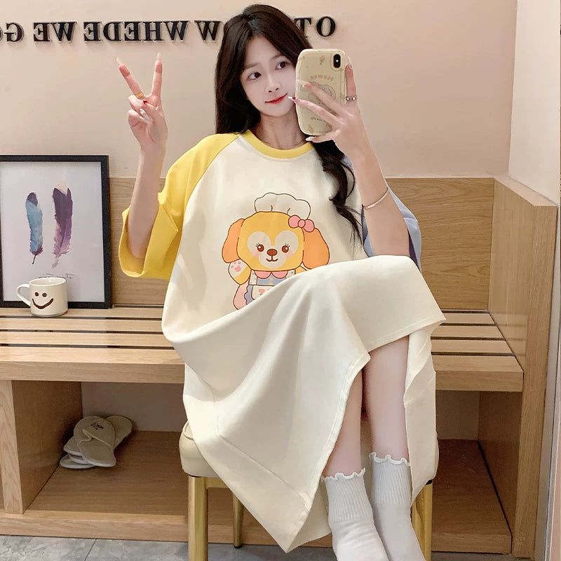 Sleeping dress for women in summer