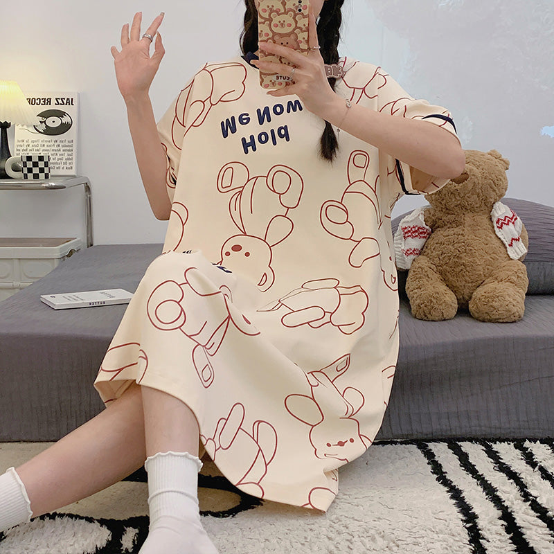 Sleeping dress for women in summer