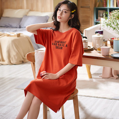 Sleeping dress for women in summer