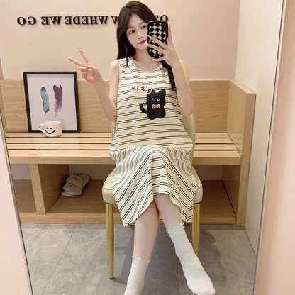 Sleeping dress for women in summer