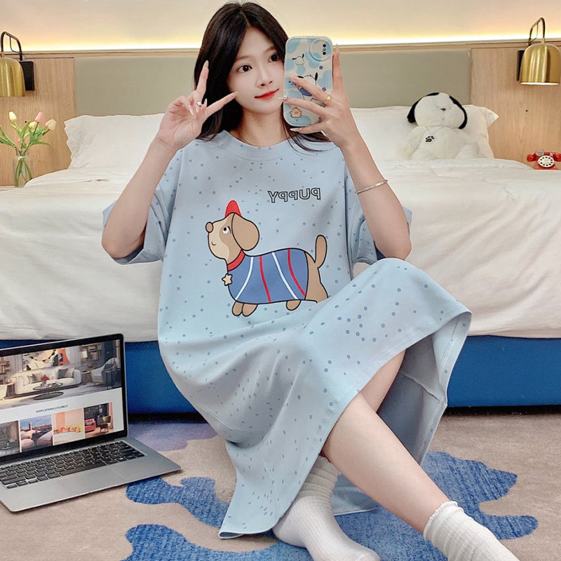 Sleeping dress for women in summer