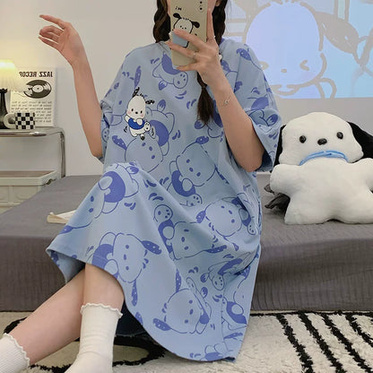 Sleeping dress for women in summer