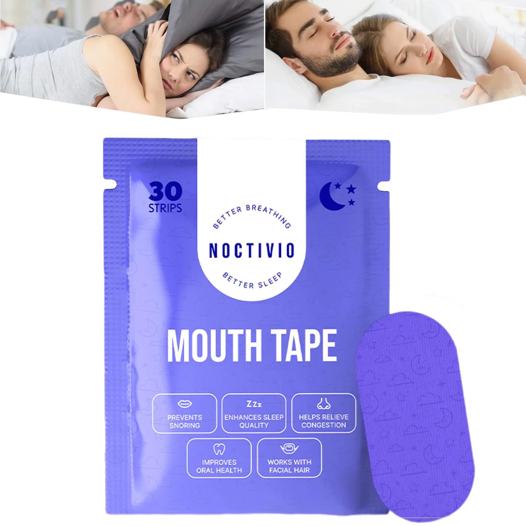 Sleeping lip patch