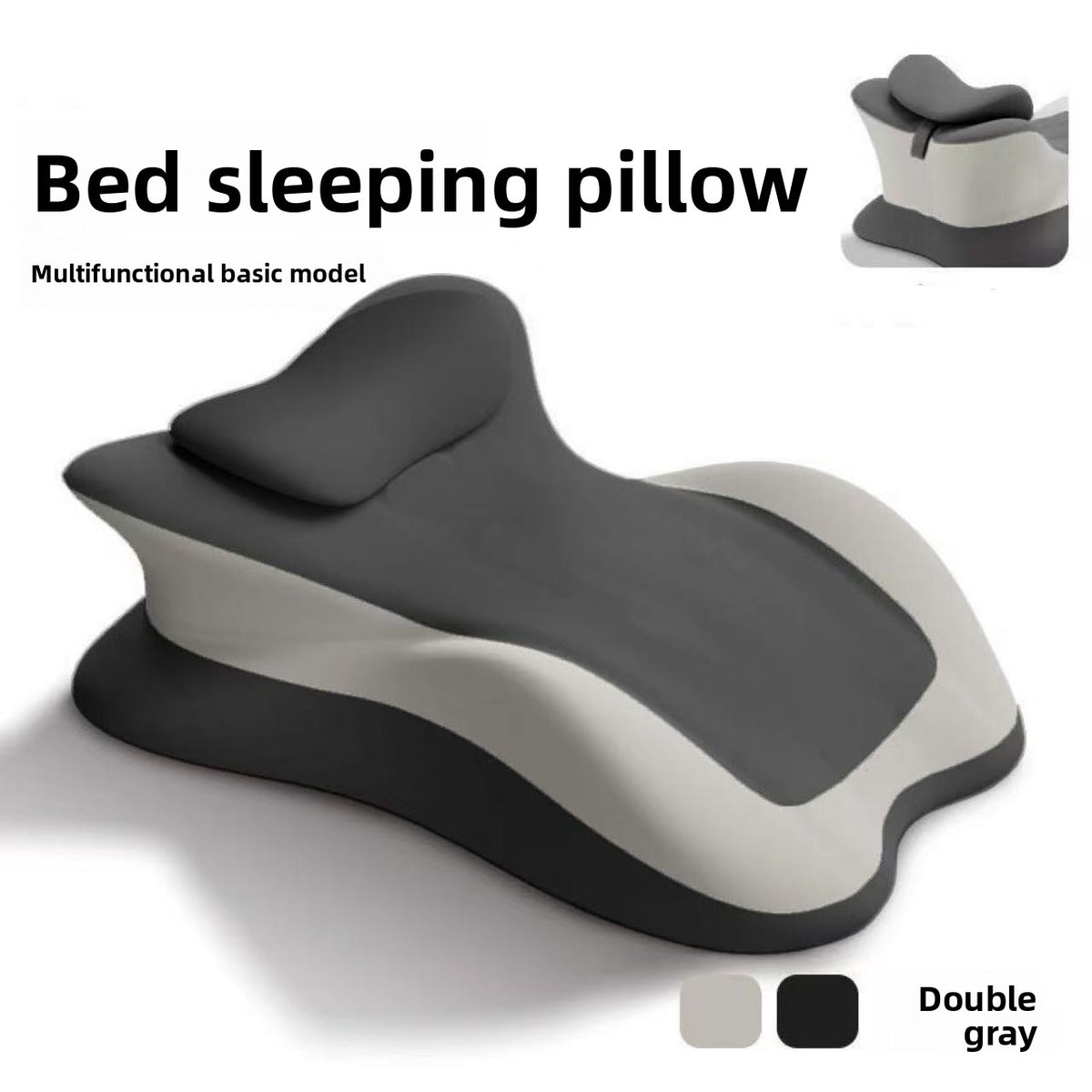 Sleeping Pillow Assists Raising Body