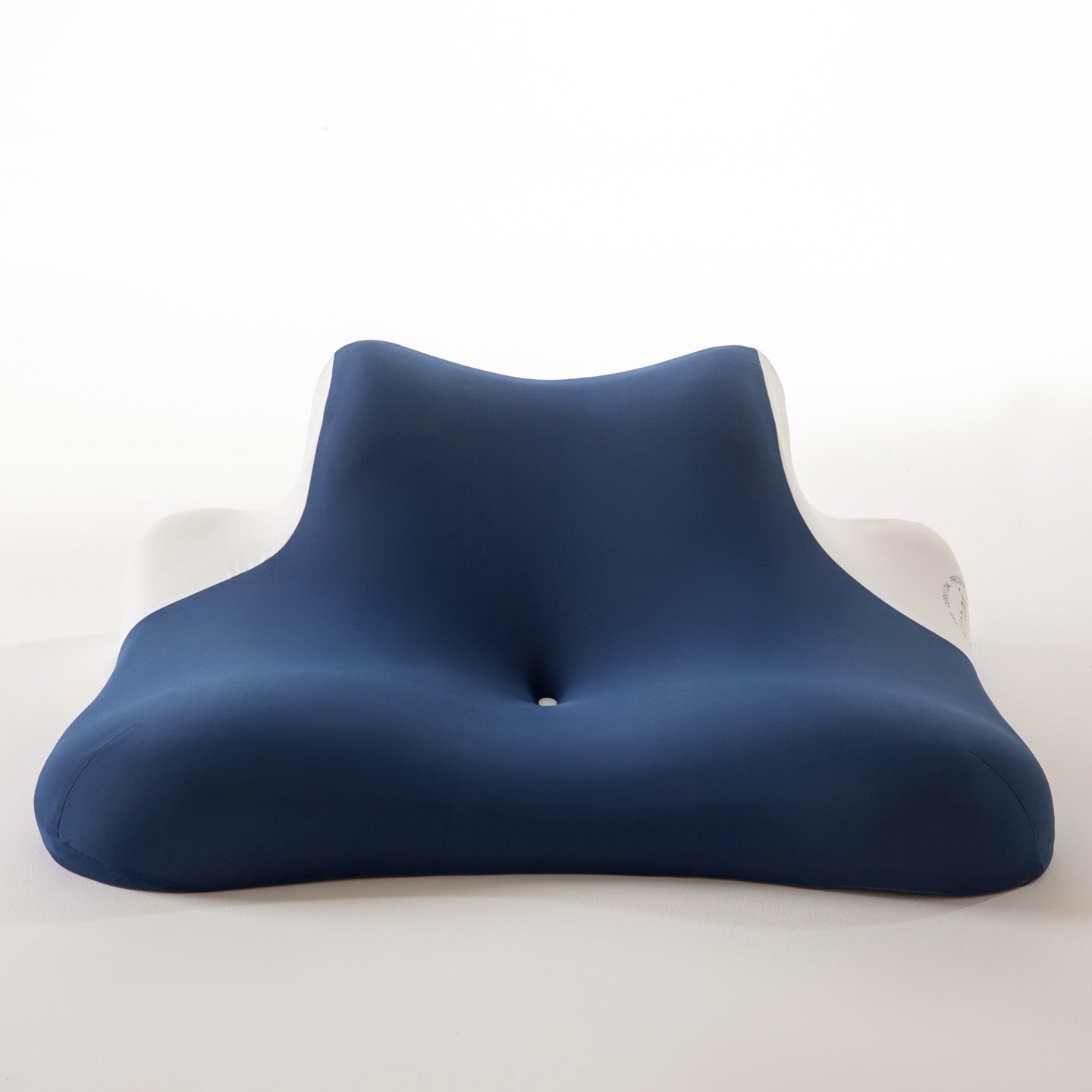 Sleeping pillow on the bed