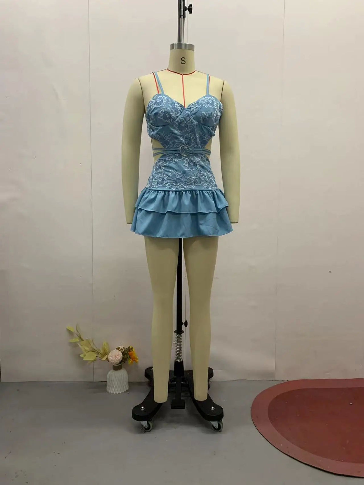Sleeveless Backless Camisole Dress