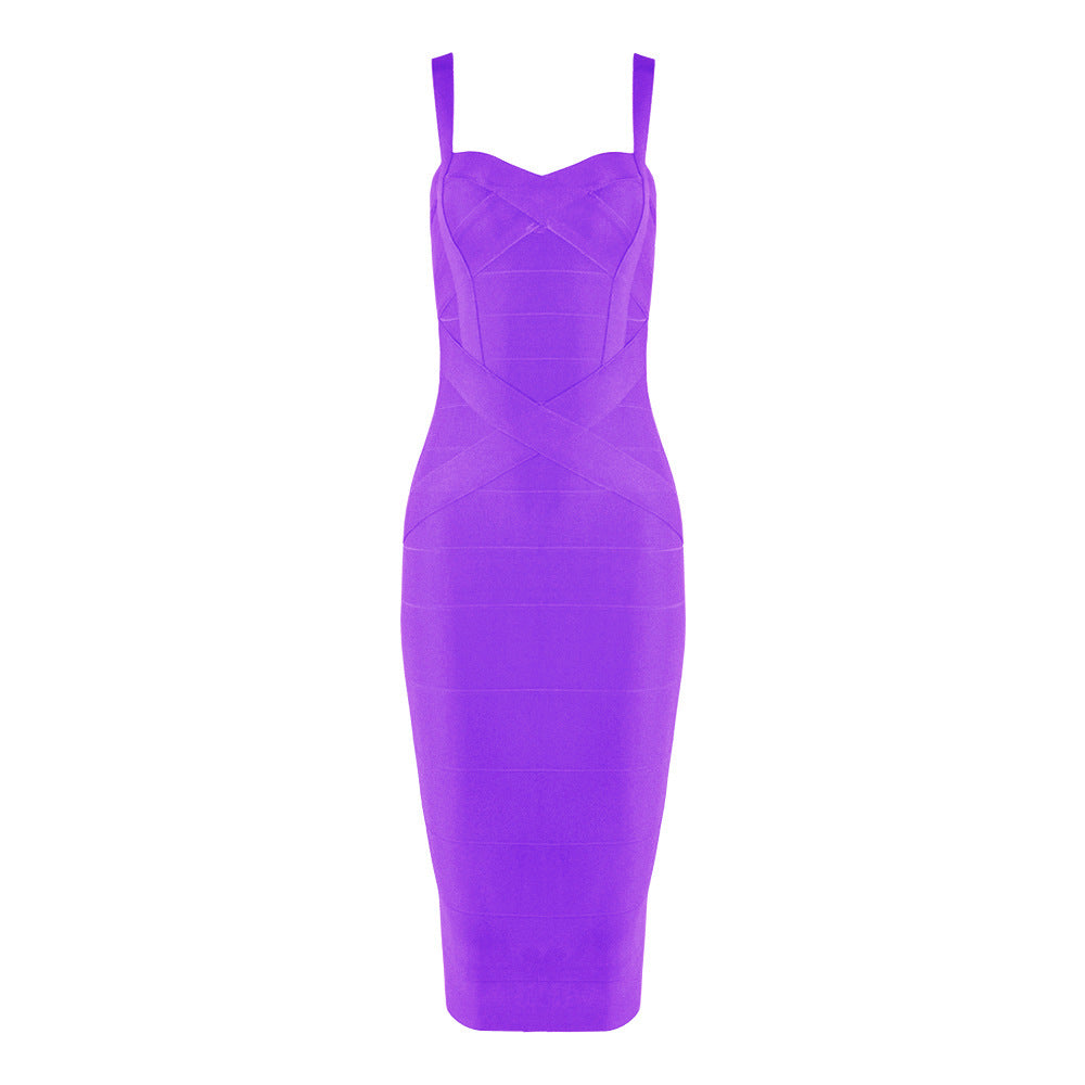 Sleeveless Bandage Bodycon Dress