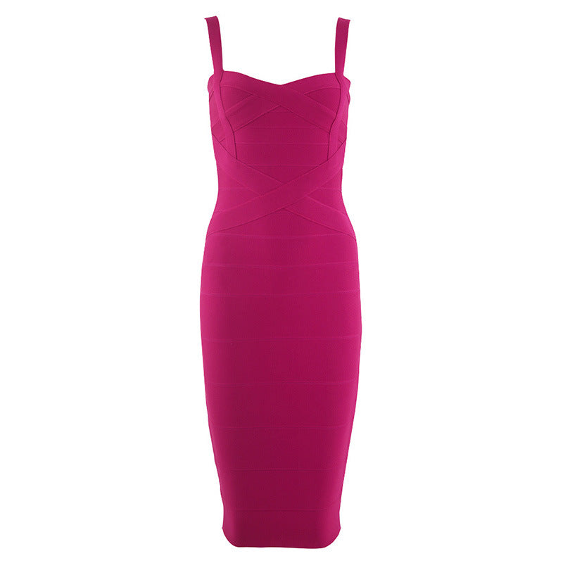 Sleeveless Bandage Bodycon Dress