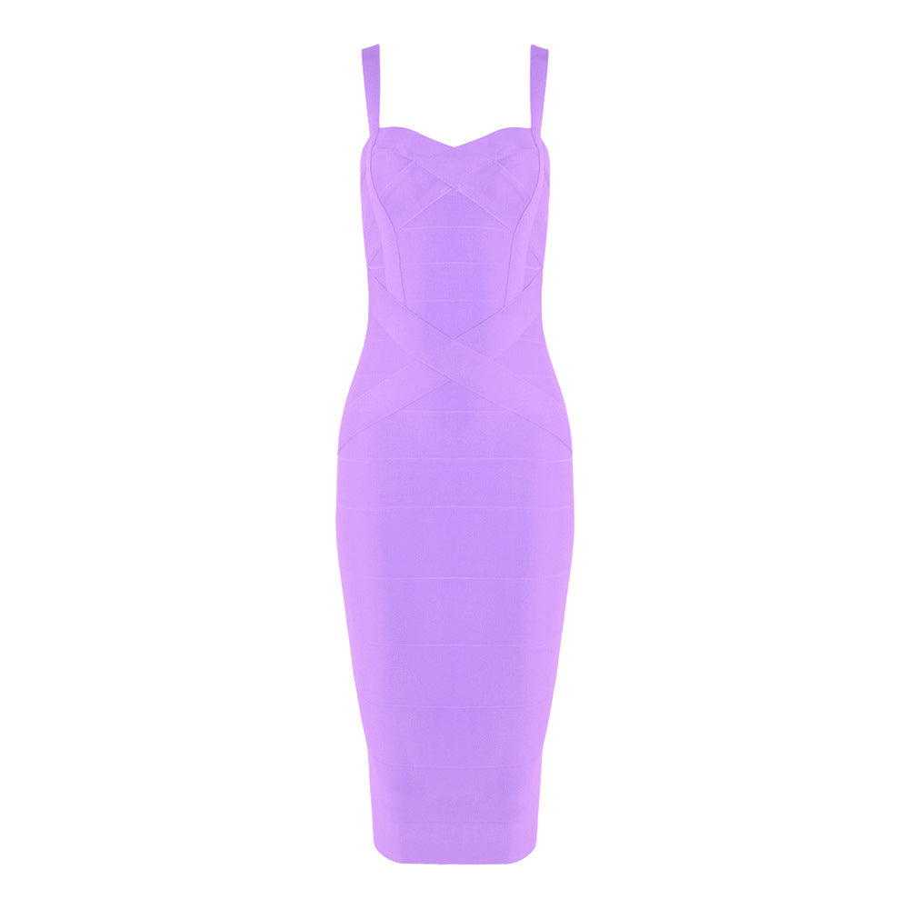 Sleeveless Bandage Bodycon Dress