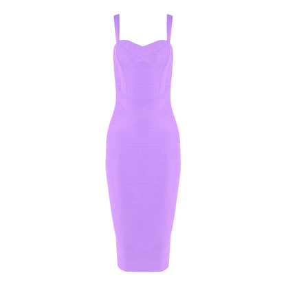 Sleeveless Bandage Bodycon Dress