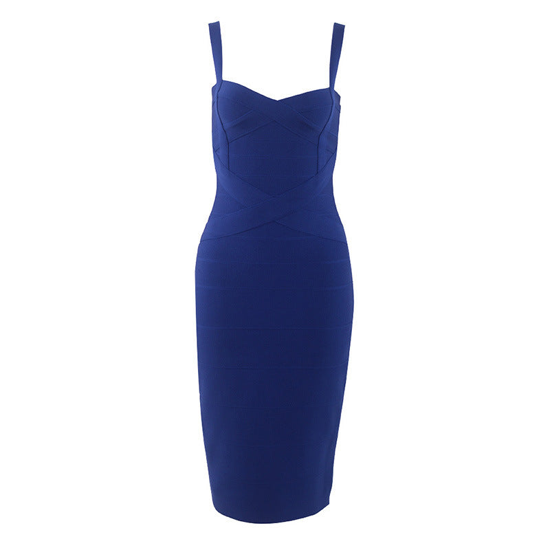 Sleeveless Bandage Bodycon Dress