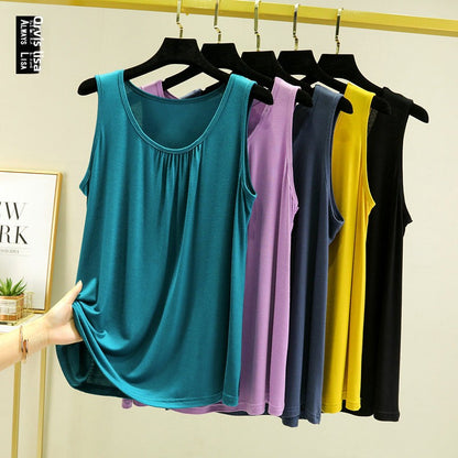 Sleeveless base layer for versatile outerwear