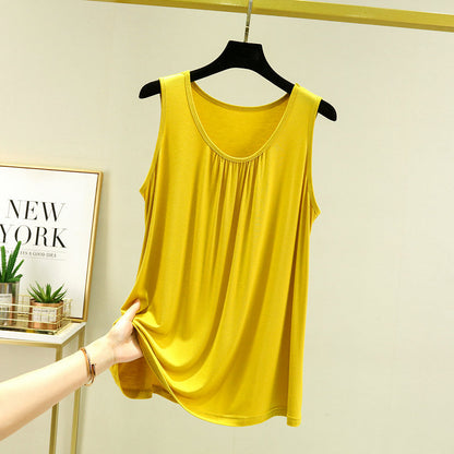 Sleeveless base layer for versatile outerwear