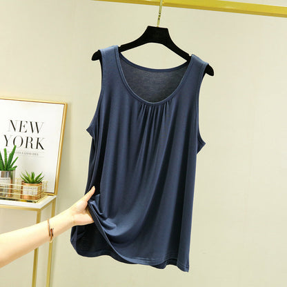 Sleeveless base layer for versatile outerwear