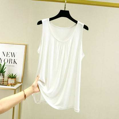 Sleeveless base layer for versatile outerwear