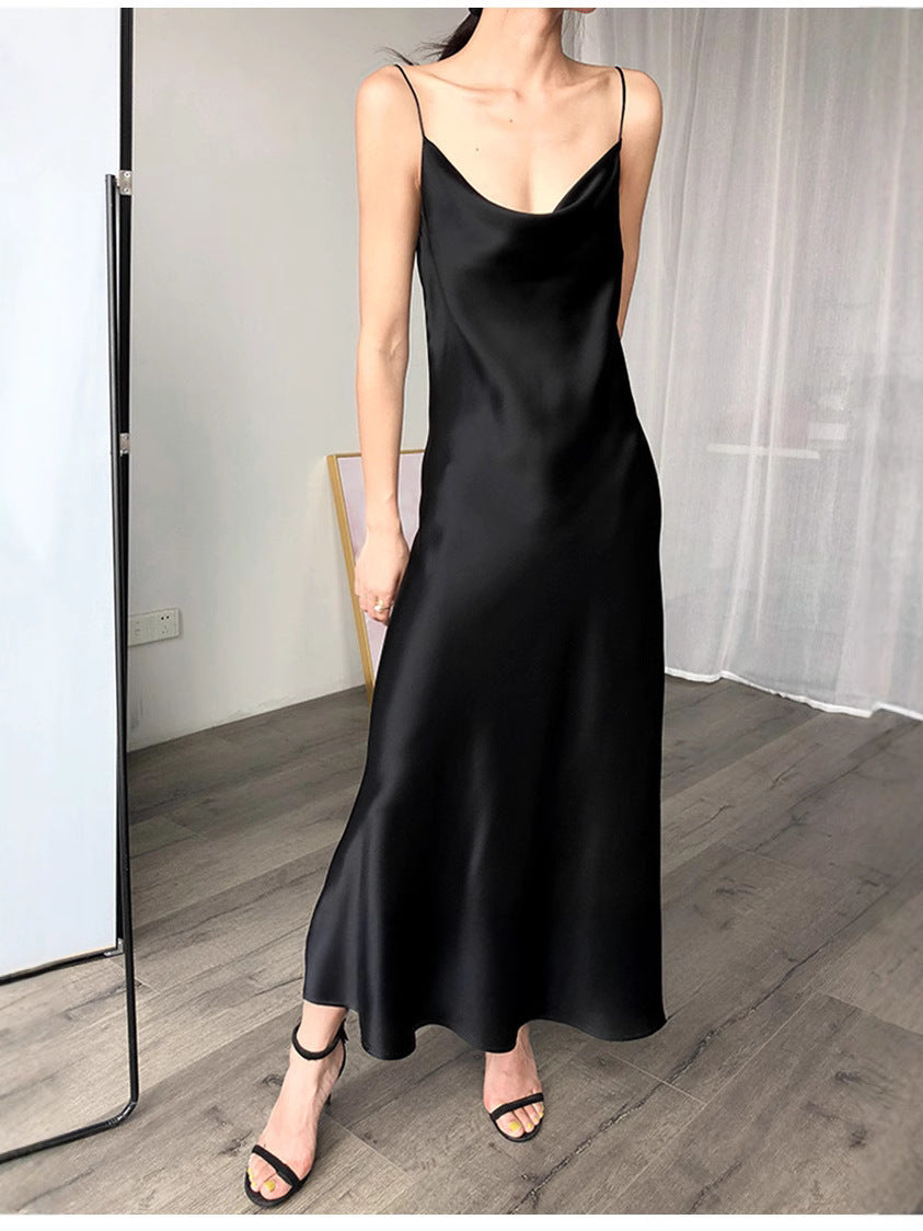 Sleeveless Bias Cut Dress