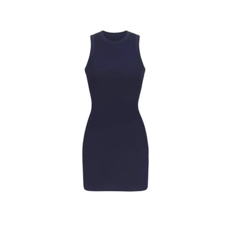 Sleeveless Bodycon Cotton Dress