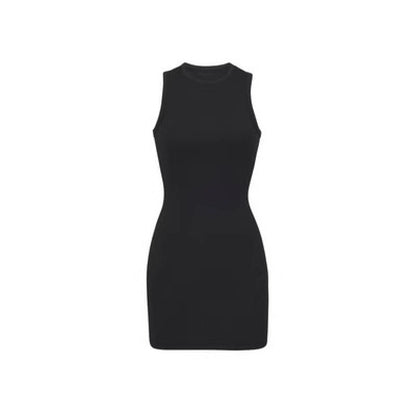 Sleeveless Bodycon Cotton Dress