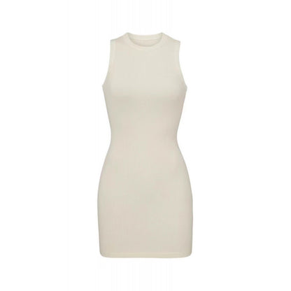 Sleeveless Bodycon Cotton Dress