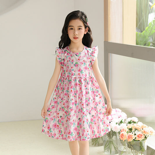 Sleeveless cartoon dress