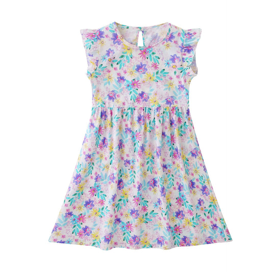 Sleeveless cartoon dress
