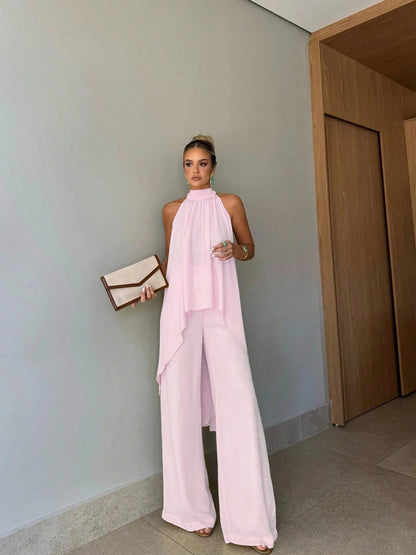Sleeveless Casual Pants