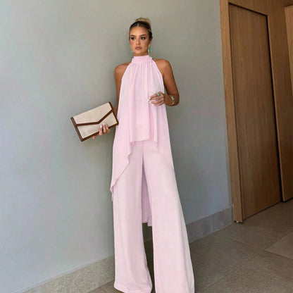 Sleeveless Casual Pants