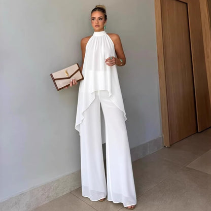 Sleeveless Casual Pants