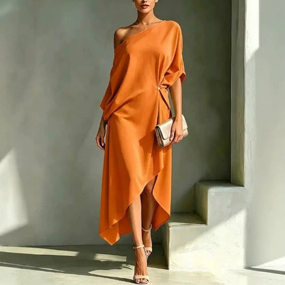 Sleeveless Cotton Linen Dress