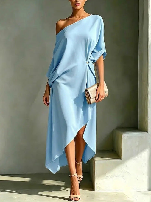 Sleeveless Cotton Linen Dress