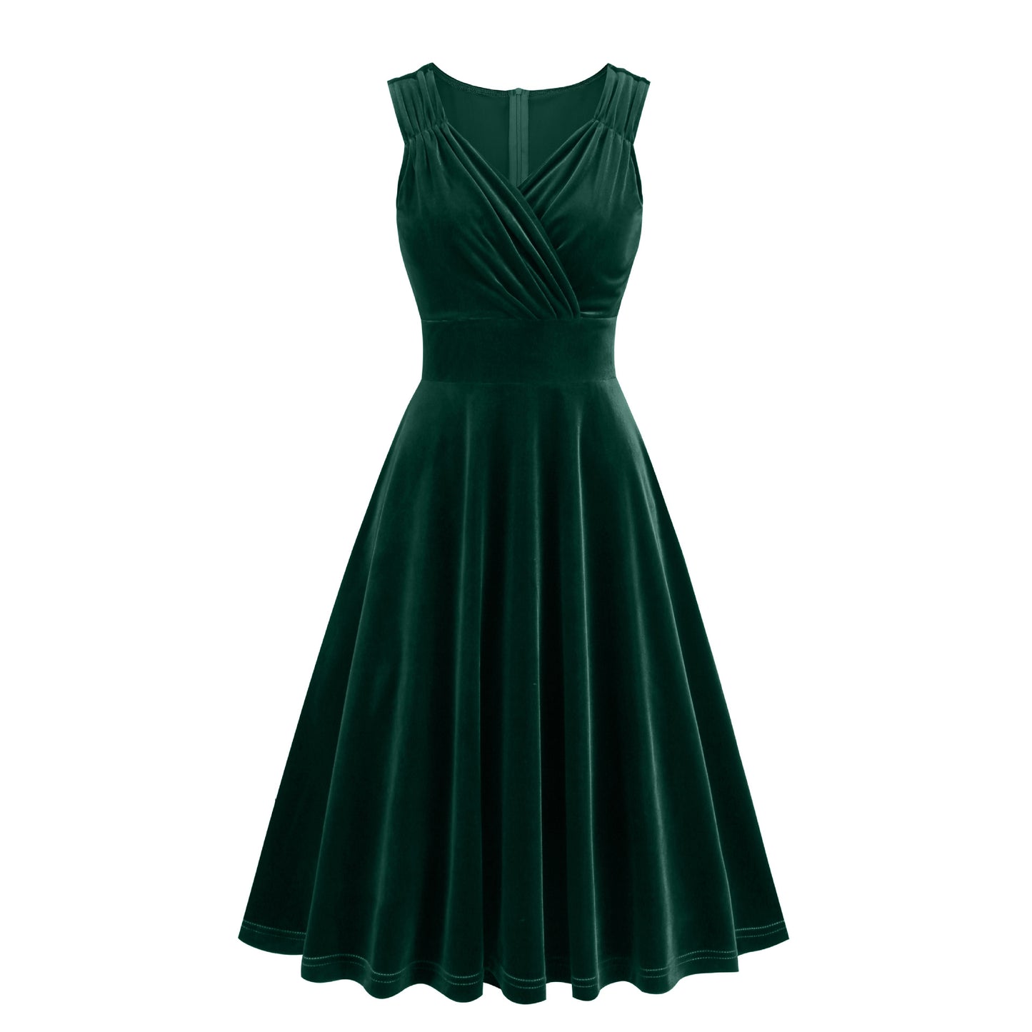 sleeveless dress