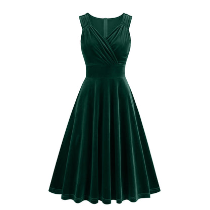 sleeveless dress