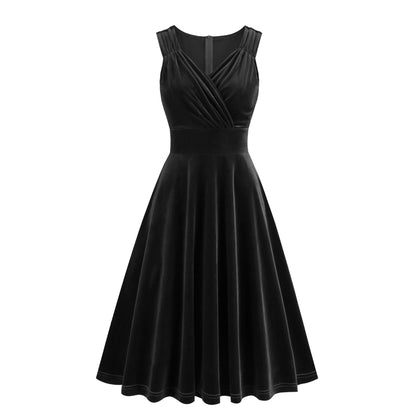 sleeveless dress