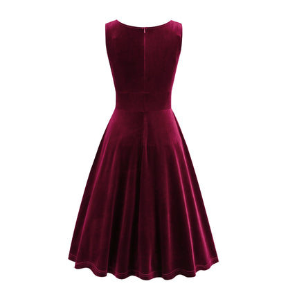 sleeveless dress