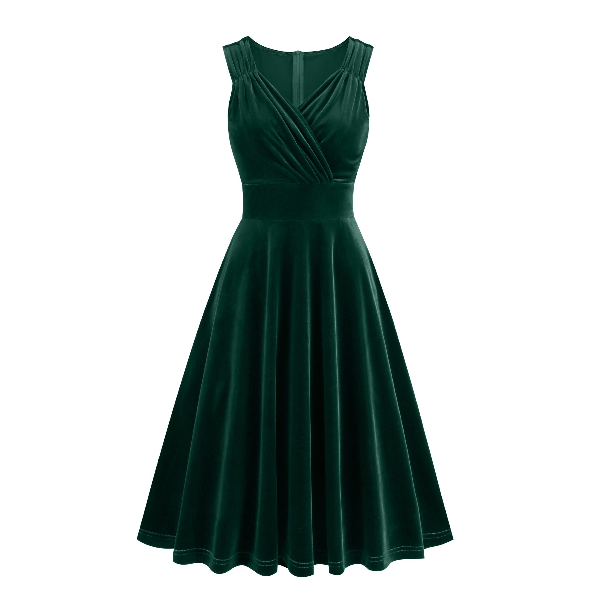 sleeveless dress