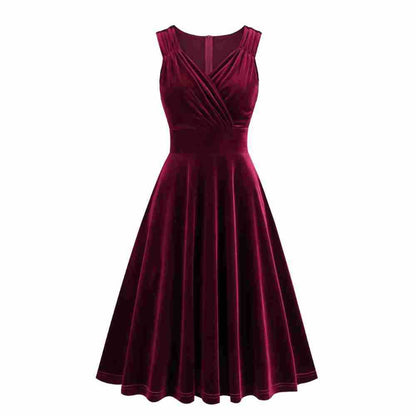 sleeveless dress