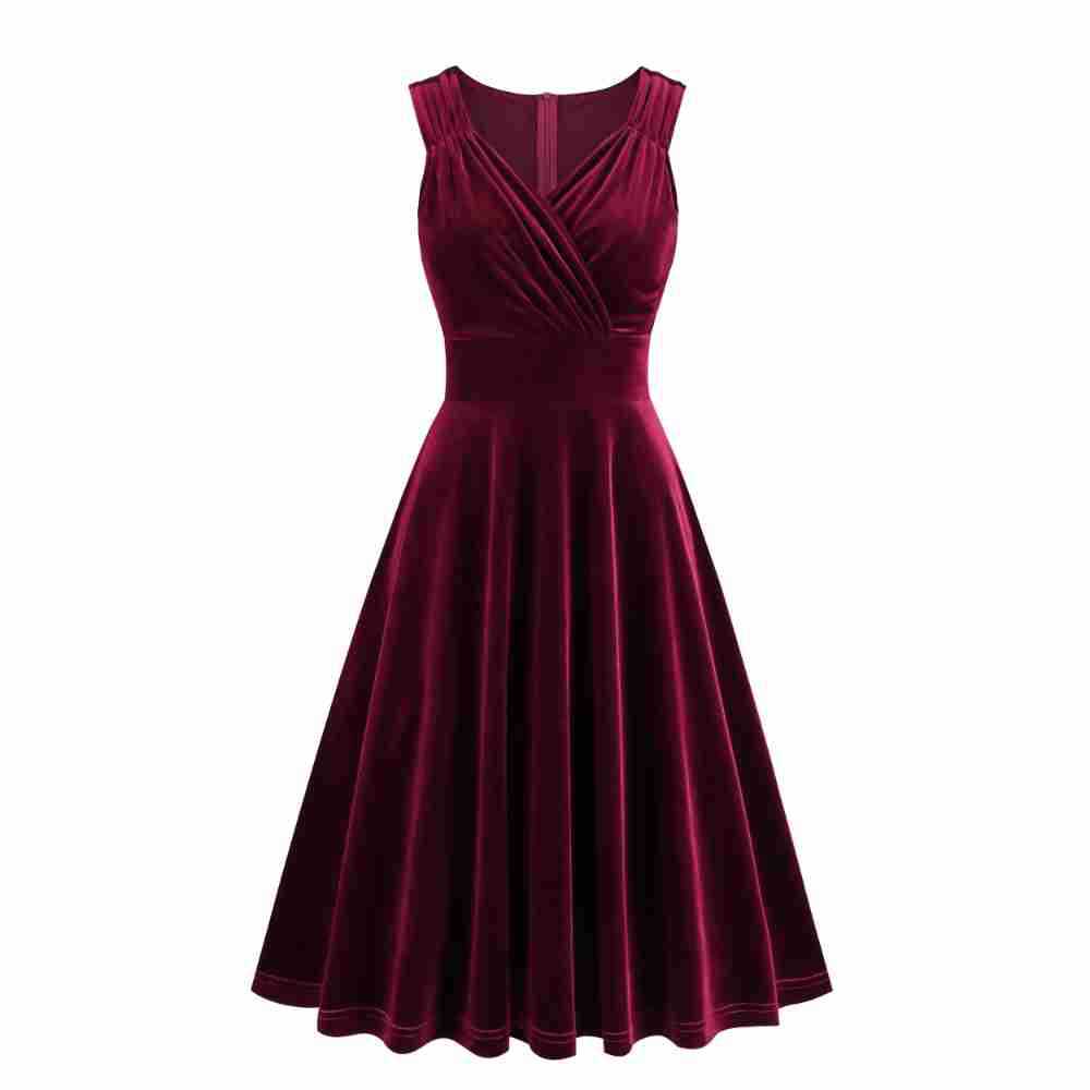sleeveless dress